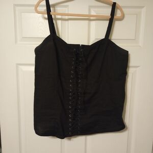 Torrid poplin tank/vest